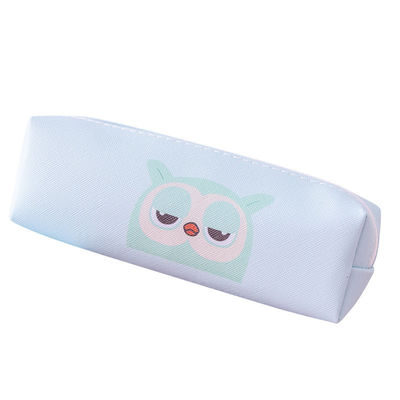 Cute School Pencil Case with Custom Design by Talented Artist and Zipper Closure