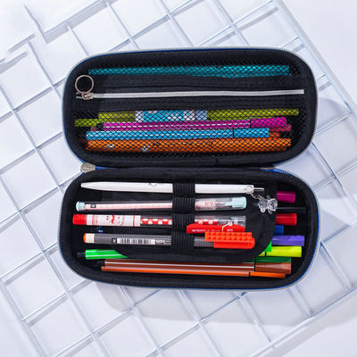 Cute Student Cartoon Stationery Box EVA Custom Logo 3D Anti Drop Pencil Case for Kids