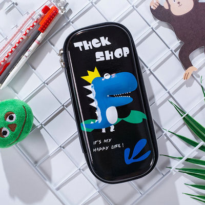 Cute Student Cartoon Stationery Box EVA Custom Logo 3D Anti Drop Pencil Case for Kids