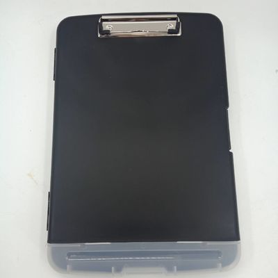 A4 Size Plastic Writing Board File Box with Elastic Closure Folder and Waterproof Clipboard