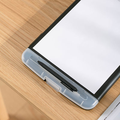 A4 Size Plastic Writing Board File Box with Elastic Closure Folder and Waterproof Clipboard