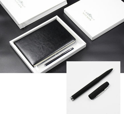 Customized Debossed Logo A5 Leather Notebook with Printed Design and 100 Inner Sheets