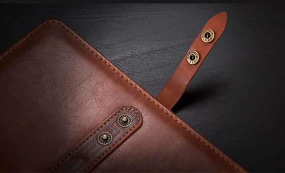 Custom Pu Leather Notebook With Company Logo For Business B5 / Customized Size
